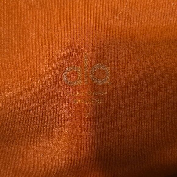 , Alo yoga high waist rust color leggings size small. - Picture 6 of 6